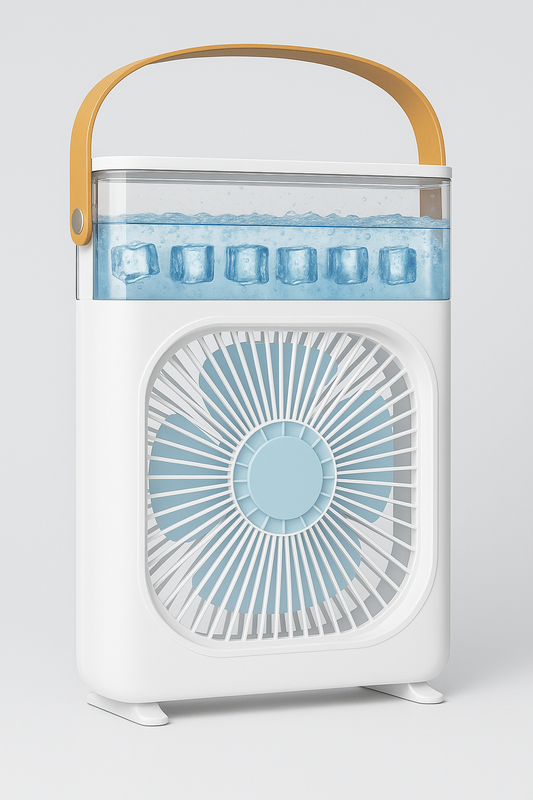 FrostoFan – Cool Breeze with Built-In Water Spray