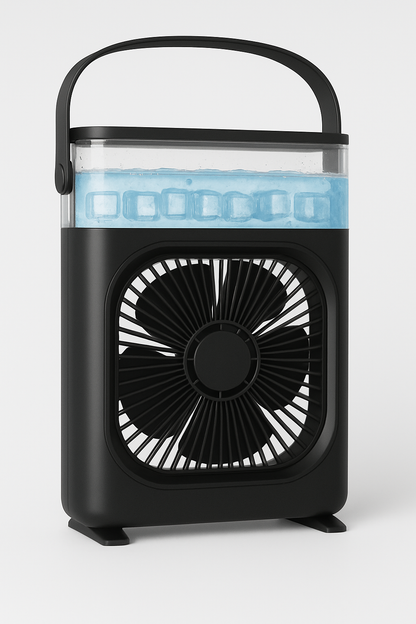 FrostoFan – Cool Breeze with Built-In Water Spray